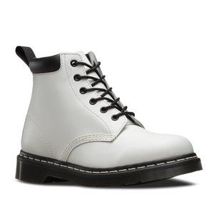 939 White Dr Martens Size 8
